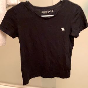 Abercrombie and Fitch Short Sleeve Shirt Navy Blu